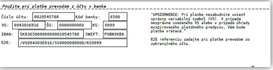 obrazok 2 | WebJET CMS platba bankovým prevodom