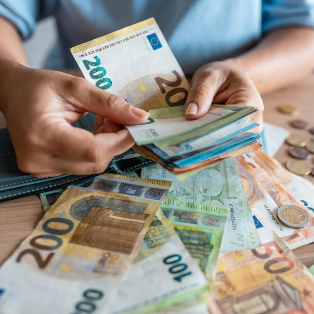 Peniaze, prepočítavanie